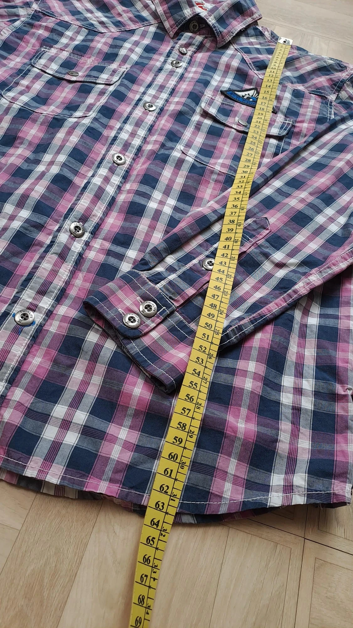Gekardeerde Shirt met Lange Mouwen / Twinlife / Sport / Roze Blauw / Maat XS (14 jaar) / Tiener – photo 8